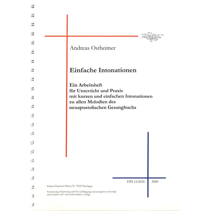 Titelbild für PUNCTUM 120020 - EINFACHE INTONATIONEN ZUM NEUAPOSTOLISCHEN GESANGBUCH