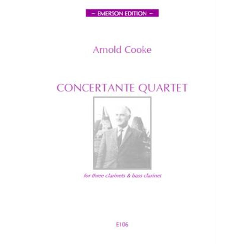 Titelbild für EMERSON 106 - Concertante Quartet