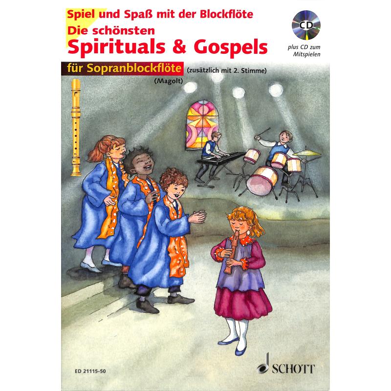 Titelbild für ED 21115-50 - DIE SCHOENSTEN SPIRITUALS + GOSPELS