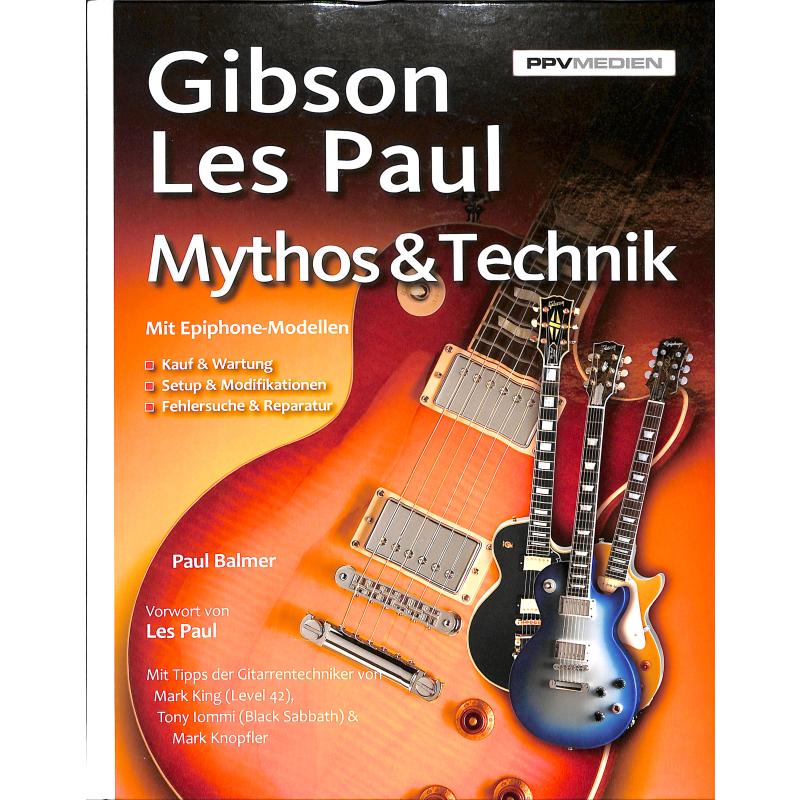 Titelbild für 978-3-941531-56-7 - Gibson Les Paul Mythos + Technik