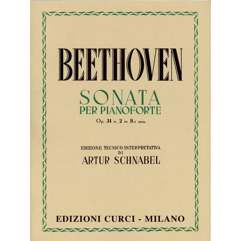 Titelbild für CURCI 4997 - SONATE D-MOLL OP 31/2 (STURM)