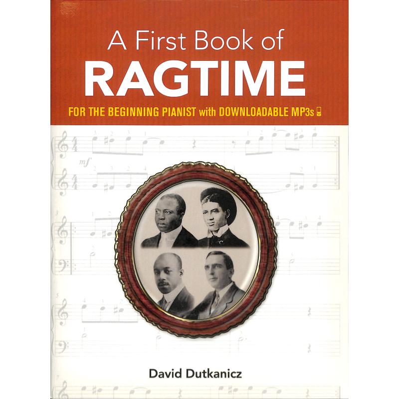 Titelbild für DP 48128-9 - A FIRST BOOK OF RAGTIME FOR THE BEGINNING PIANIST