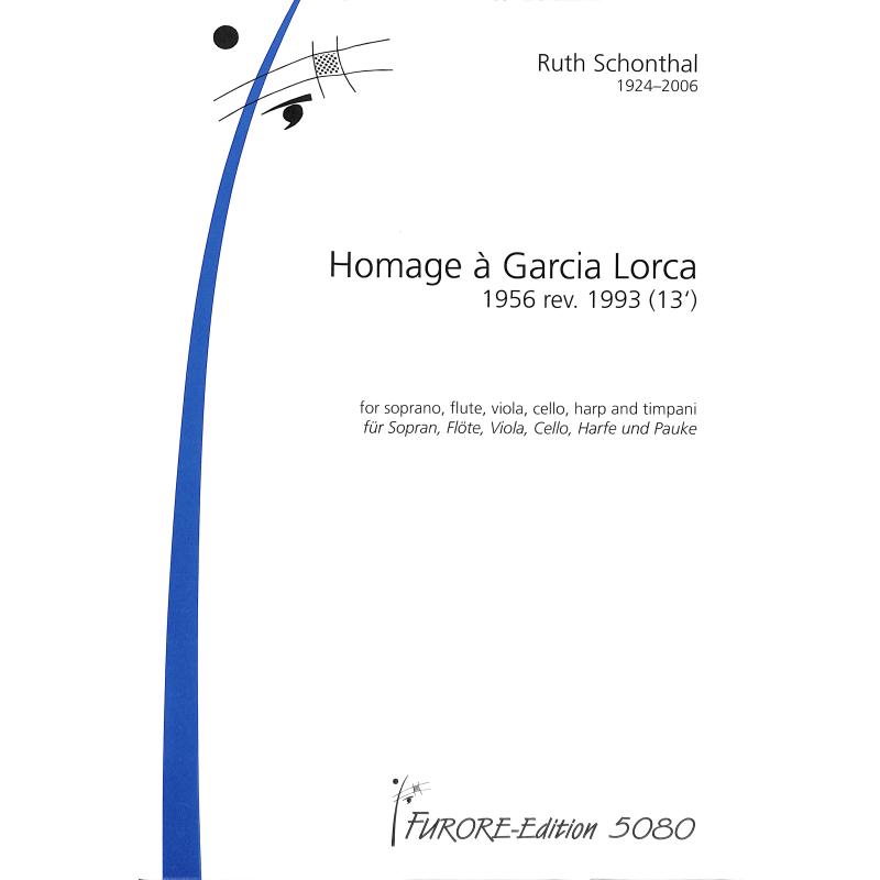 Titelbild für FUE 5080 - HOMAGE A GARCIA LORCA