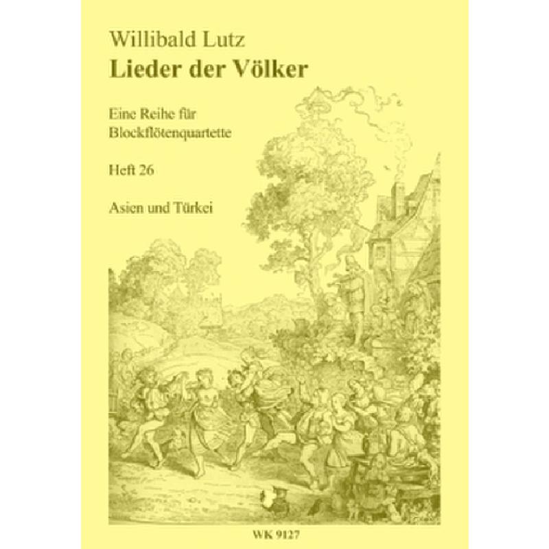 Titelbild für WK 9127 - LIEDER DER VOELKER 26