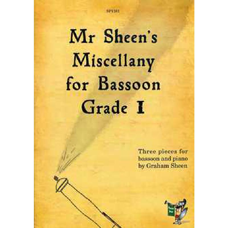 Titelbild für SPARTAN 1161 - MR SHEEN'S MISCELLANY FOR BASSOON