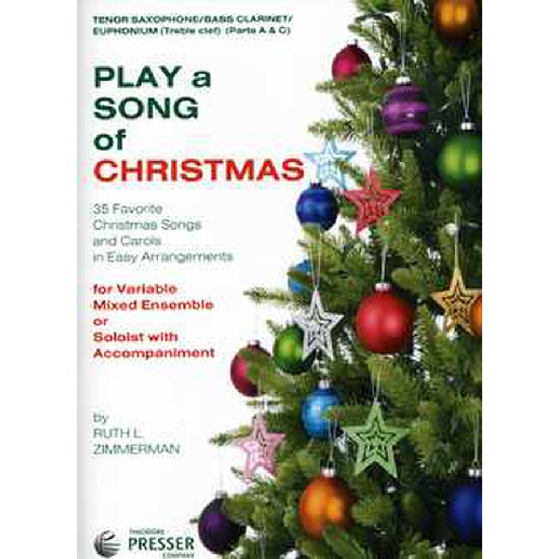 Titelbild für PRESSER 416-41030 - PLAY A SONG OF CHRISTMAS
