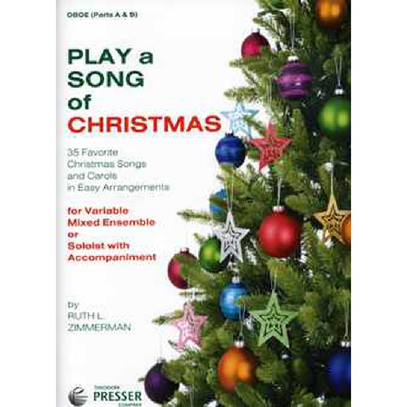 Titelbild für PRESSER 416-41034 - PLAY A SONG OF CHRISTMAS