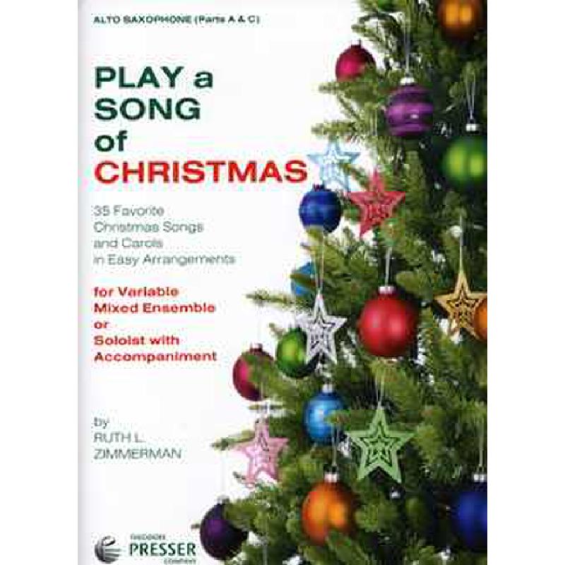 Titelbild für PRESSER 416-41031 - PLAY A SONG OF CHRISTMAS