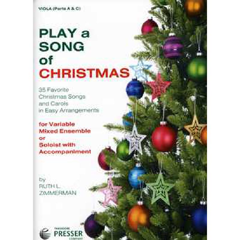 Titelbild für PRESSER 416-41026 - PLAY A SONG OF CHRISTMAS