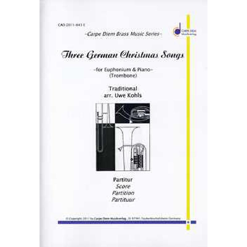 Titelbild für Carpe 2011-643E - 3 GERMAN CHRISTMAS SONGS