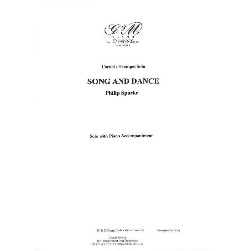 Titelbild für GMBRAND 70045 - SONG AND DANCE