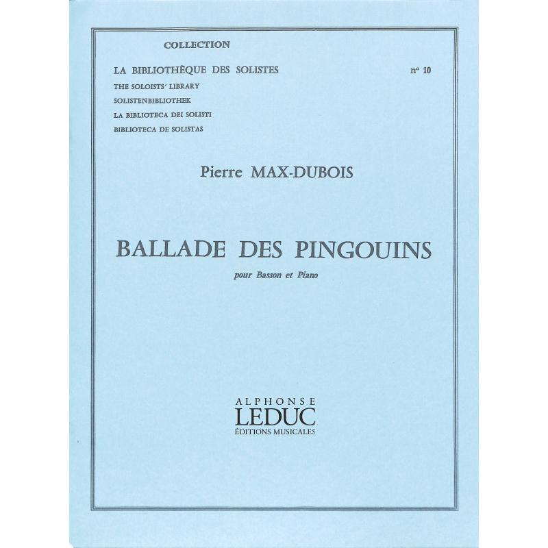 Titelbild für AL 28730 - BALLADE DE PINGOUINS