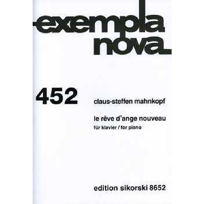 Titelbild für SIK 8652 - LE REVE D'ANGE NOUVEAU