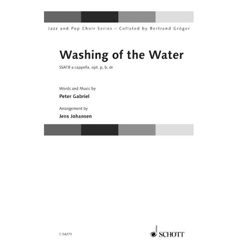 Titelbild für C 54273 - WASHING OF THE WATER
