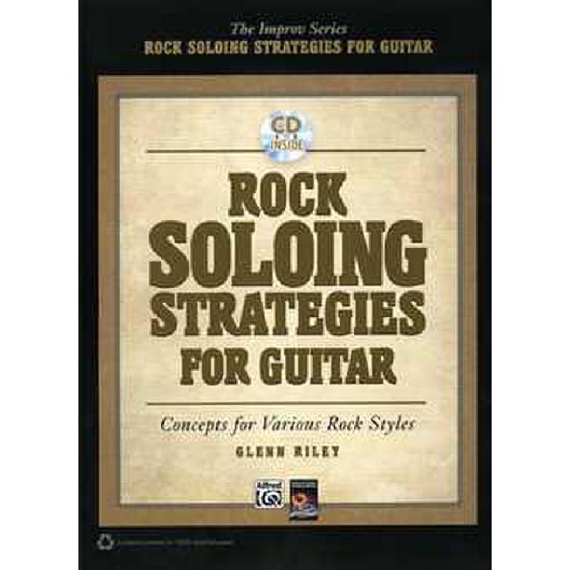 Titelbild für ALF 37769 - ROCK SOLOING STRATEGIES FOR GUITAR