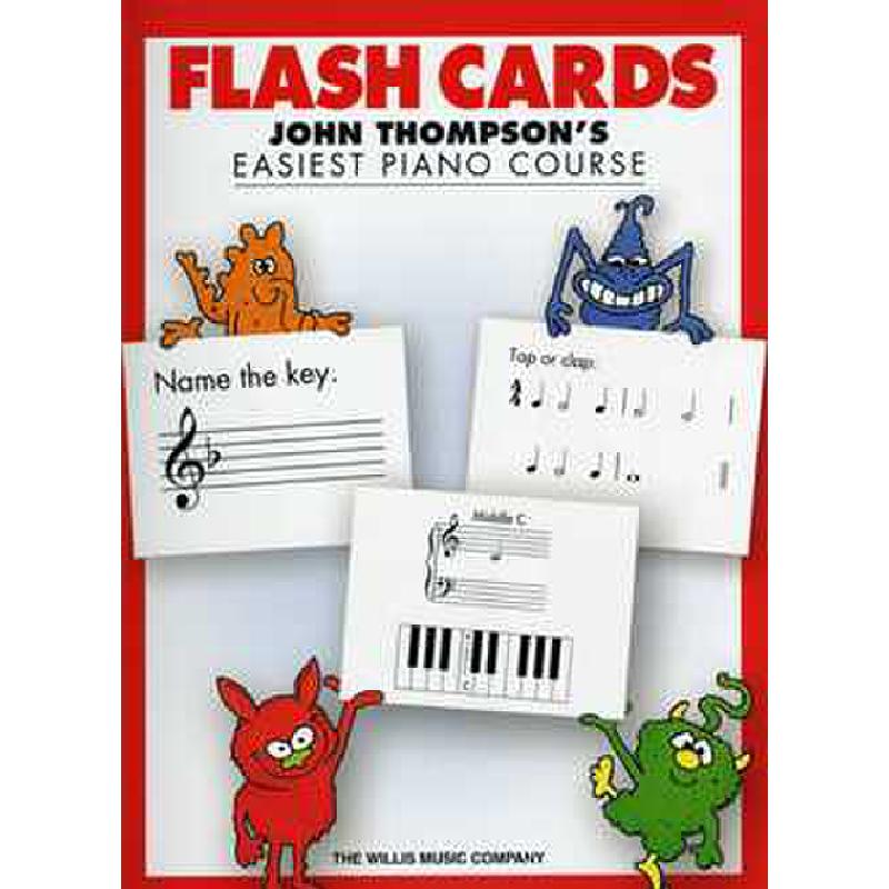 Titelbild für HL 416900 - EASIEST PIANO COURSE - FLASH CARDS