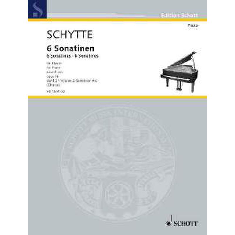 Titelbild für ED 1554-02 - 6 SONATINEN OP 76/2