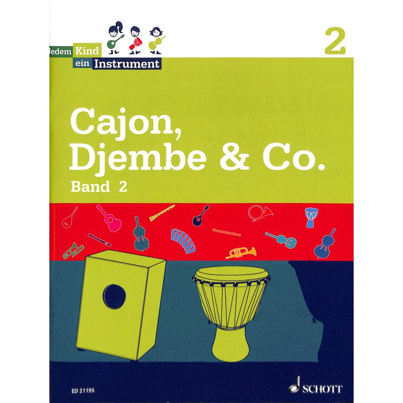 Titelbild für ED 21195 - CAJON DJEMBE + CO 2