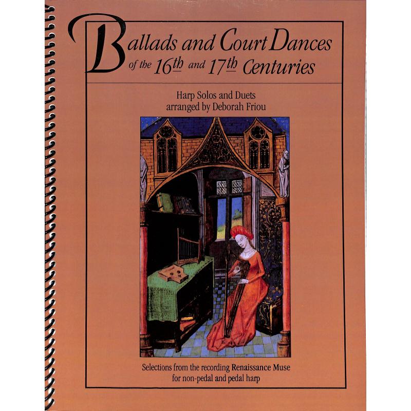 Titelbild für WOODS 6388B - BALLADS AND COURT DANCES OF THE 16TH AND 17TH CENTURIES