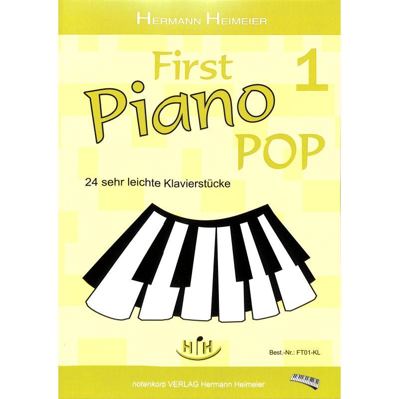Titelbild für NOTENKORB -FT01-KL - FIRST PIANO POP 1