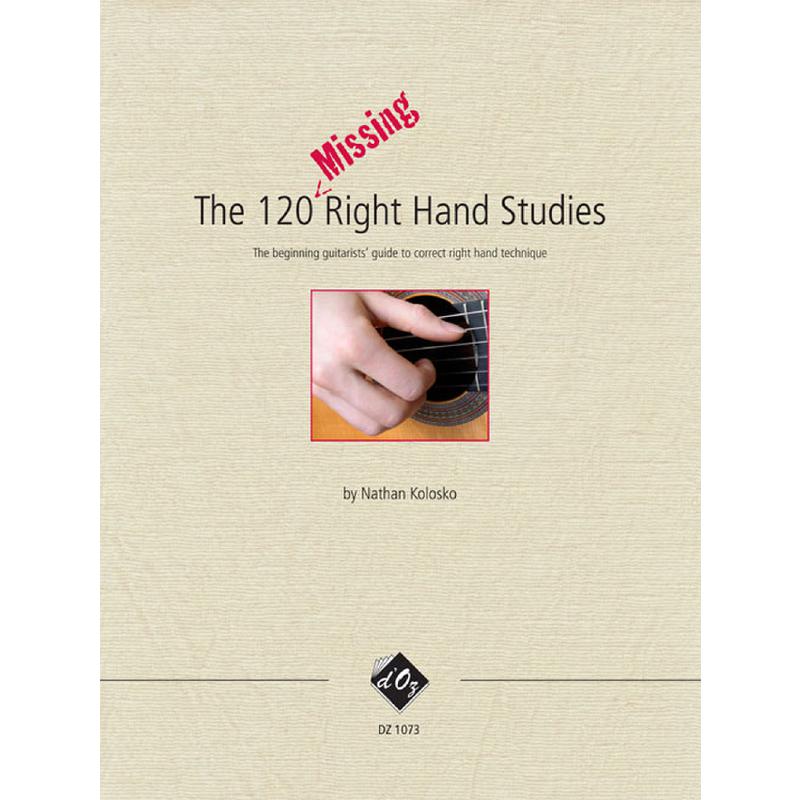 Titelbild für DOZ 1073 - THE 120 MISSING RIGHT HAND STUDIES