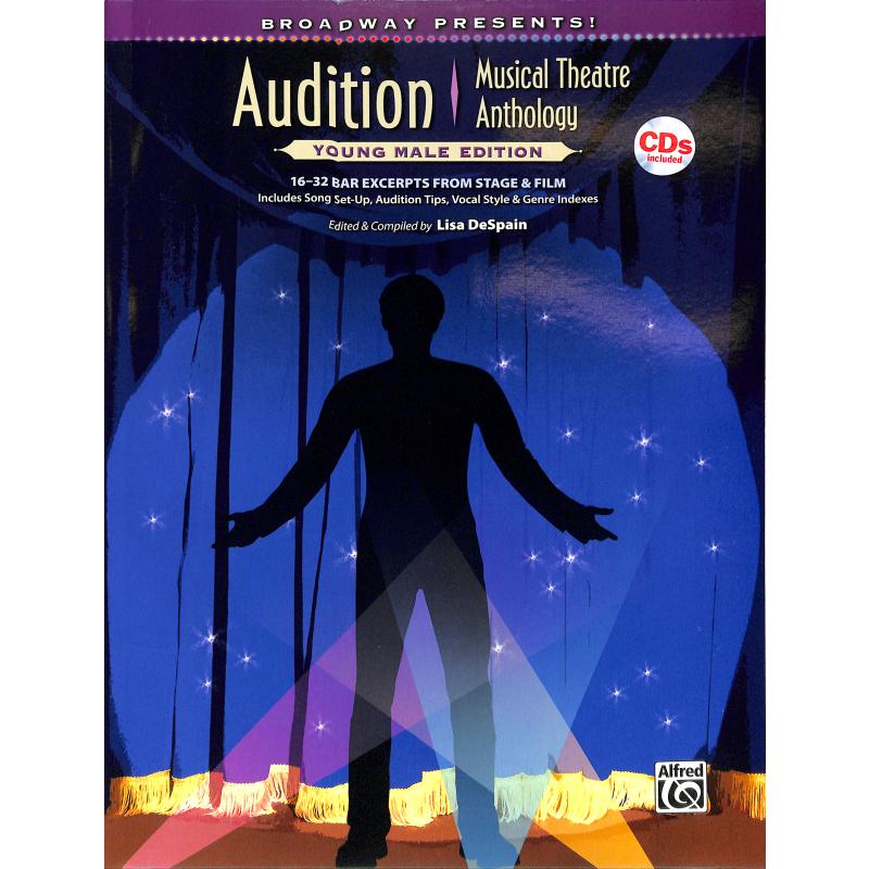 Titelbild für ALF 36326 - AUDITION MUSICAL THEATRE ANTHOLOGY - YOUNG MALE EDITION