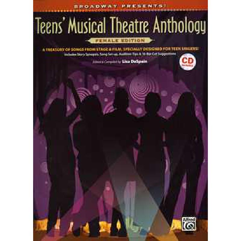 Titelbild für ALF 32024 - TEENS' MUSICAL THEATRE ANTHOLOGY - FEMALE EDITION