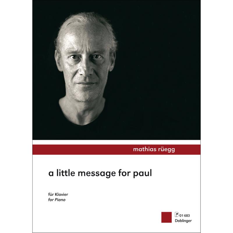Titelbild für DO 01683 - A LITTLE MESSAGE FOR PAUL