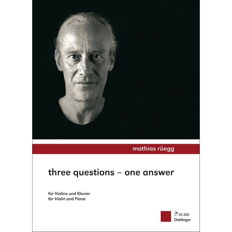 Titelbild für DO 33205 - THREE QUESTIONS - ONE ANSWER
