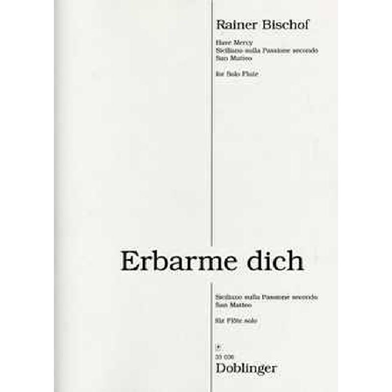 Titelbild für DO 35036 - ERBARME DICH (MATTHAEUS PASSION