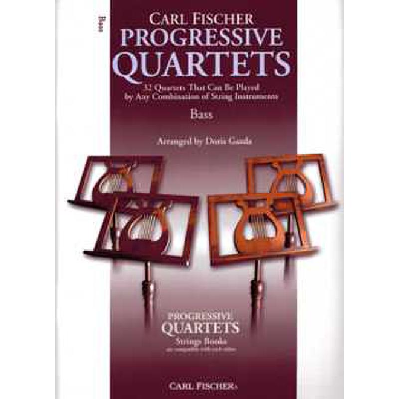 Titelbild für CF -BF72 - PROGRESSIVE QUARTETS