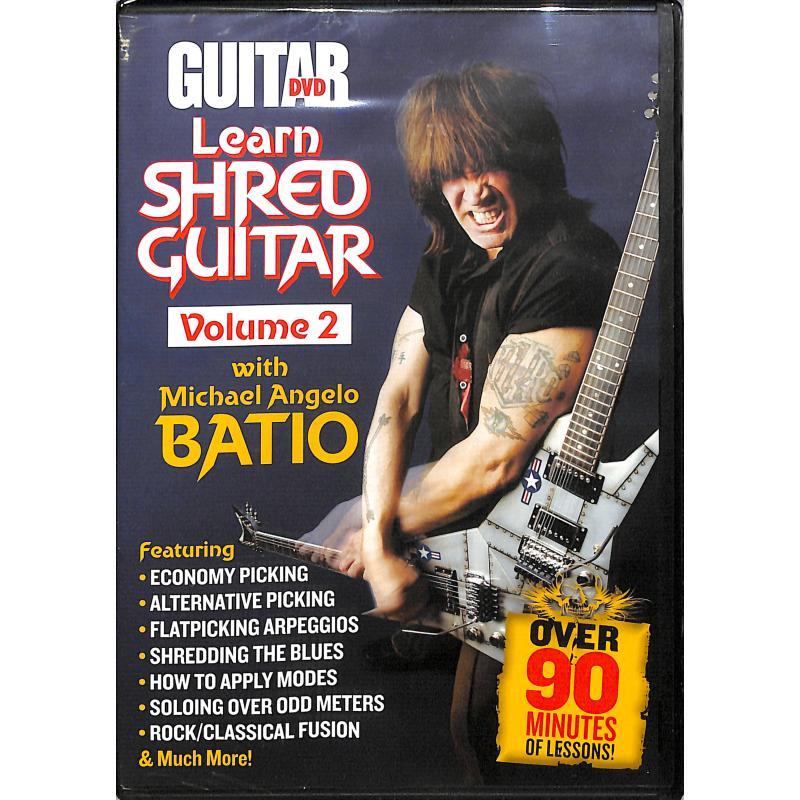 Titelbild für ALF 56-39022 - LEARN SHRED GUITAR 2