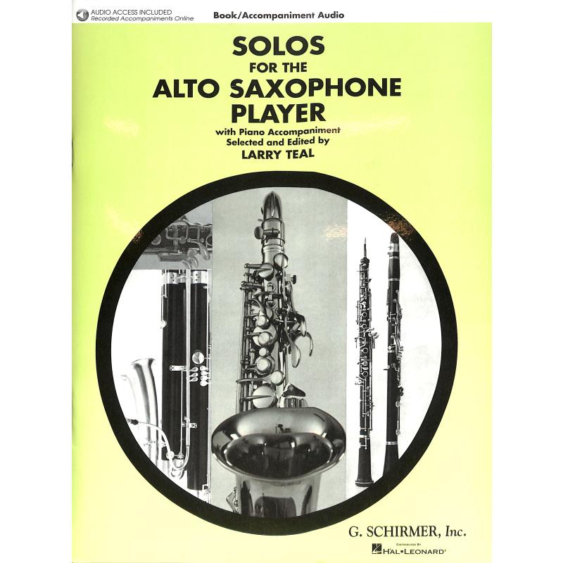 Titelbild für HL 50490432 - SOLOS FOR THE ALTO SAXOPHONE PLAYER