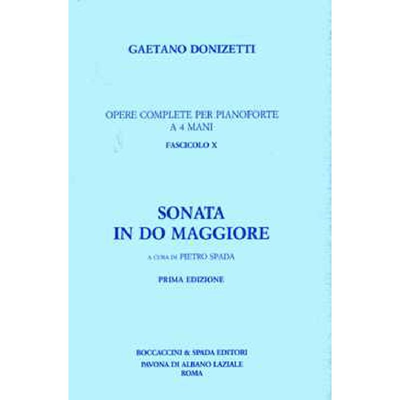 Titelbild für SPADA 1040 - Sonate C-Dur