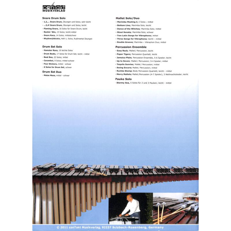 Notenbild für CONTAKT -MS072 - MARIMBA JOY 2