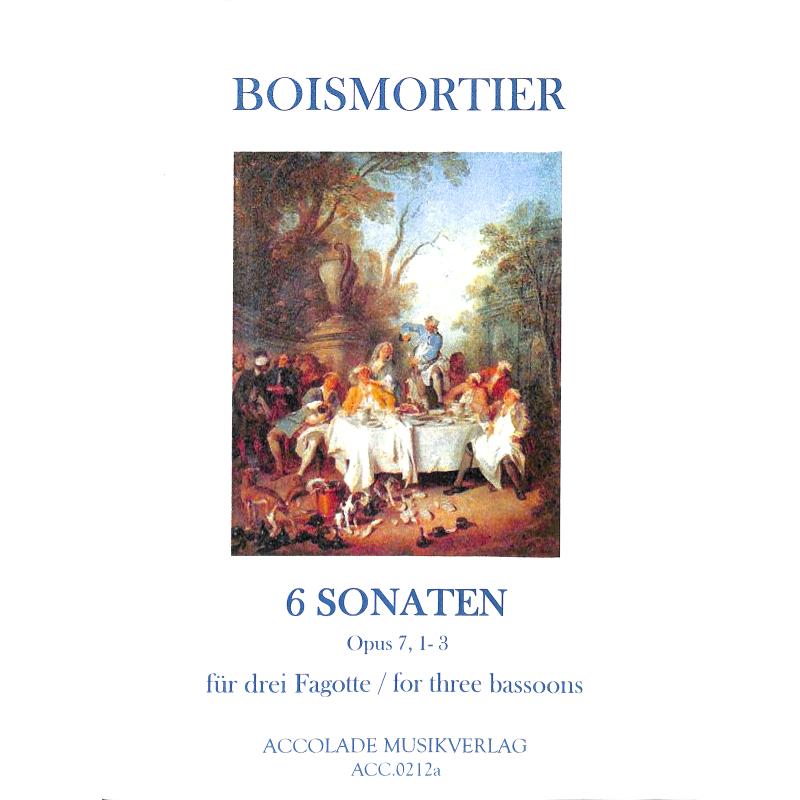 Titelbild für ACCOLADE 0212A - 6 SONATEN OP 7 BD 1