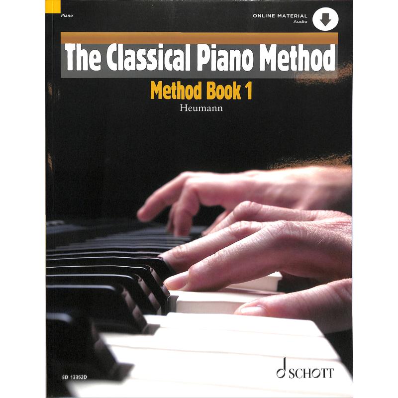 Titelbild für ED 13352D - The classical piano method 1