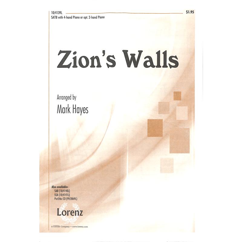 Titelbild für LORENZ 10-4139L - ZION'S WALLS