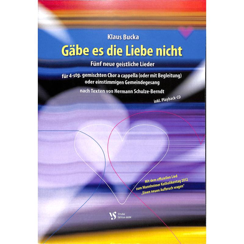 Titelbild für VS 6684 - GAEBE ES DIE LIEBE NICHT