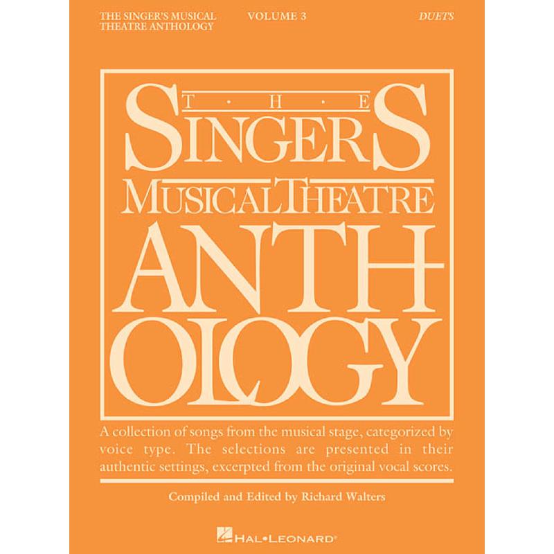 Titelbild für HL 1155 - THE SINGER'S MUSICAL THEATRE ANTHOLOGY 3