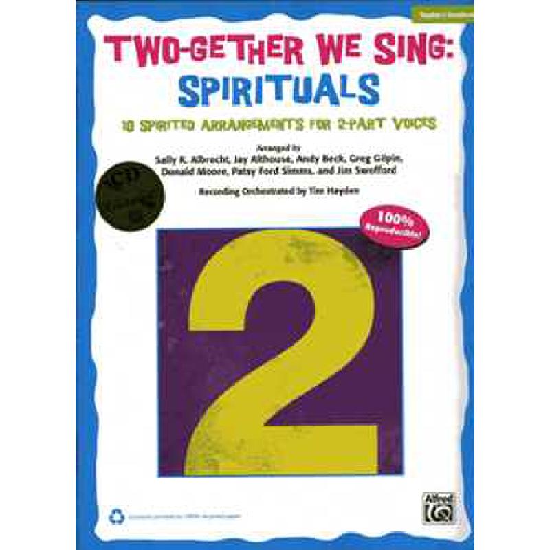 Titelbild für ALF 37999 - TWO GETHER WE SING - SPIRITUALS