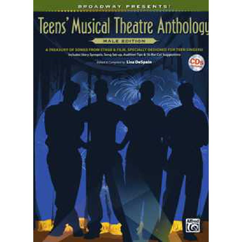 Titelbild für ALF 32027 - TEENS' MUSICAL THEATRE ANTHOLOGY - MALE EDITION