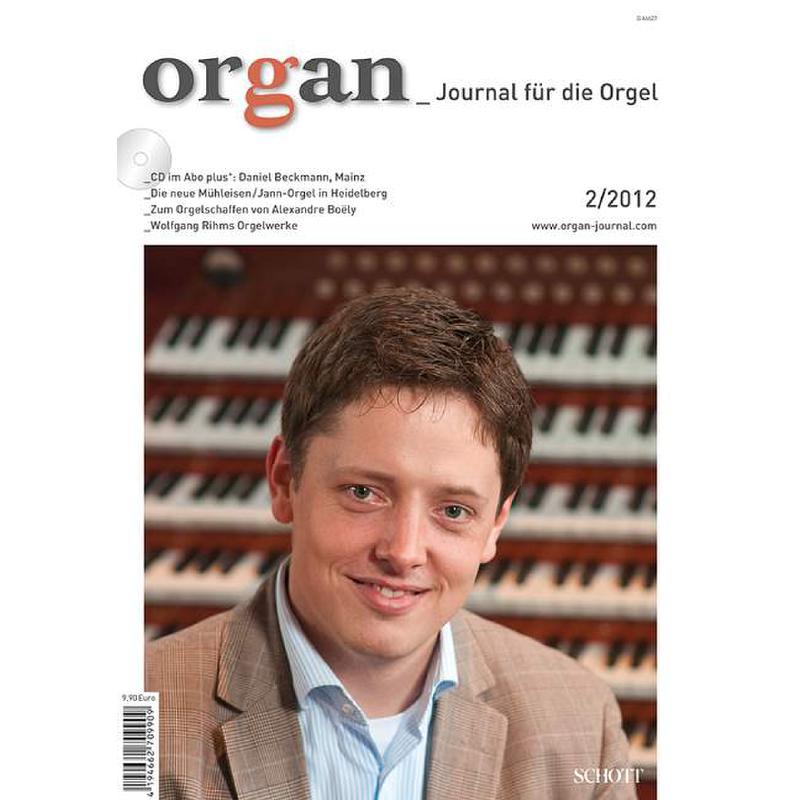 Titelbild für ORGA 201202 - ORGAN - JOURNAL FUER DIE ORGEL 2/2012