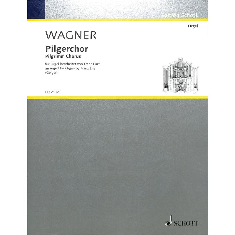 Titelbild für ED 21321 - PILGERCHOR (AUS TANNHAEUSER)