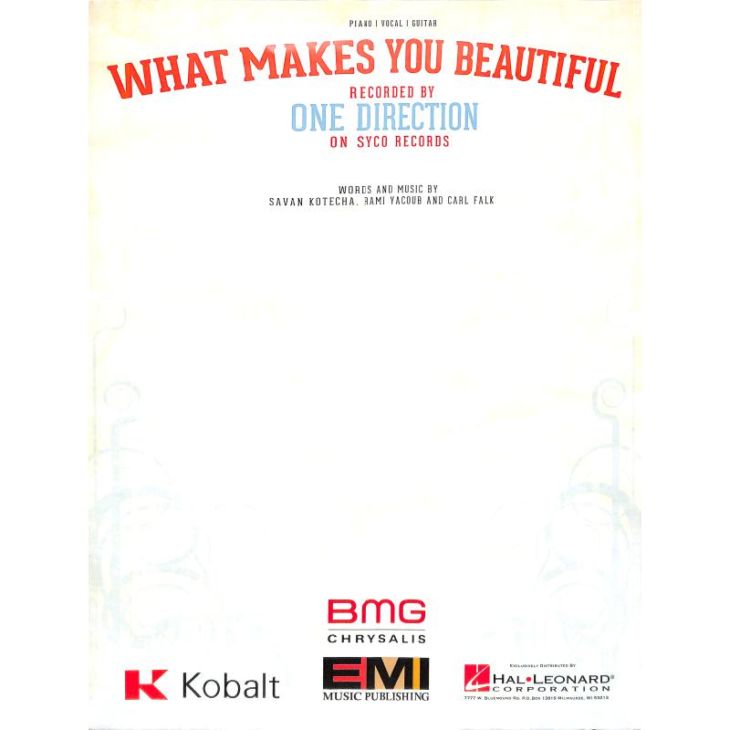Titelbild für HL 354290 - What makes you beautiful