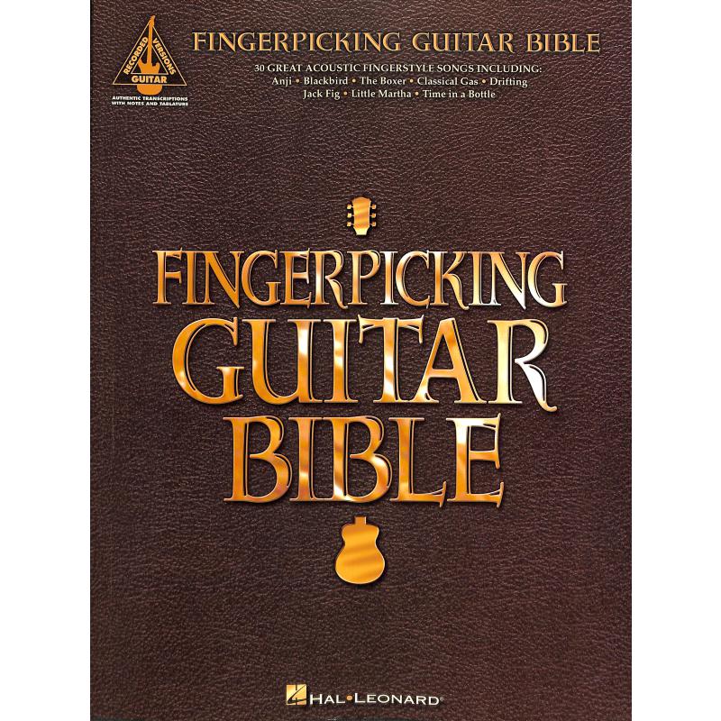 Titelbild für HL 691040 - Fingerpicking Guitar Bible