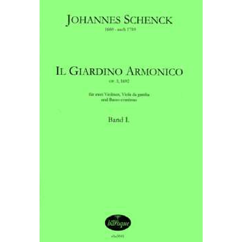 Titelbild für BAROQUE 5041 - IL GIARDINO ARMONICO OP 3/1