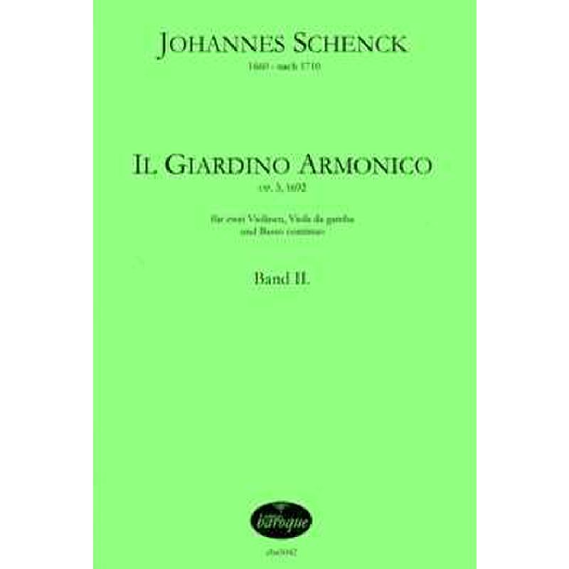 Titelbild für BAROQUE 5042 - IL GIARDINO ARMONICO OP 3/2