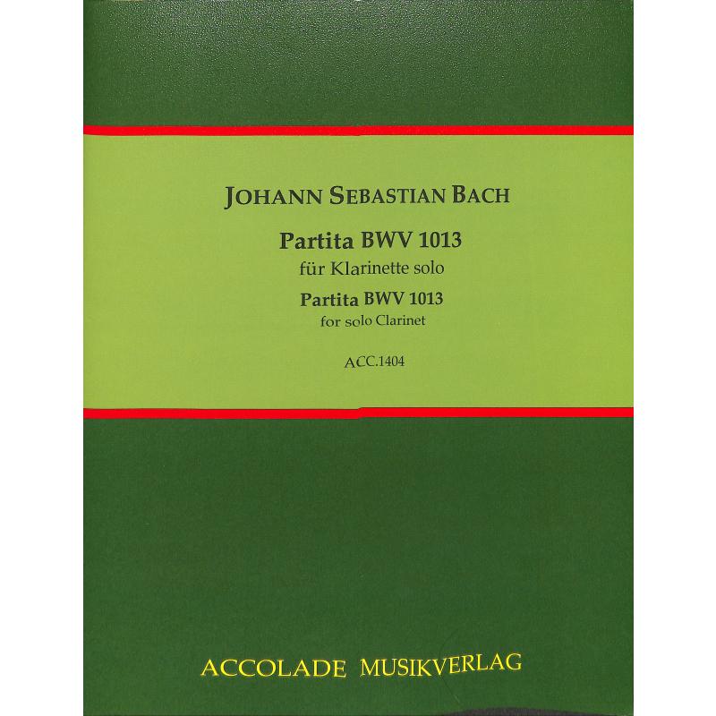 Titelbild für ACCOLADE 1404 - PARTITA BWV 1013