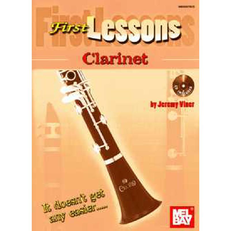 Titelbild für MB 30007BCD - First lessons - Clarinet